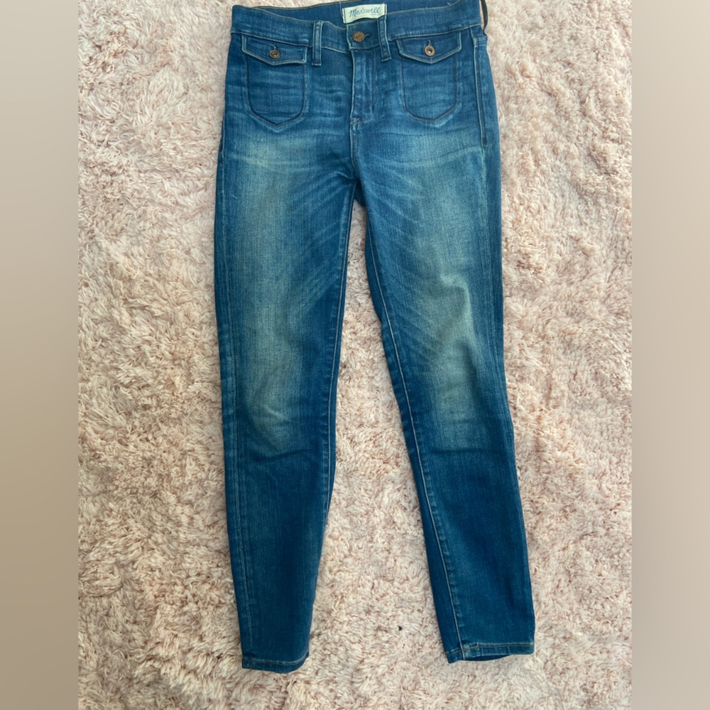 Madewell High Riser Crop